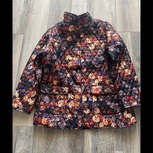 Lightweight Floral Jacket!